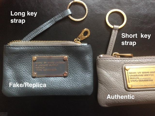 Difference and similarities of Authentic Marc Jacobs snapshots 